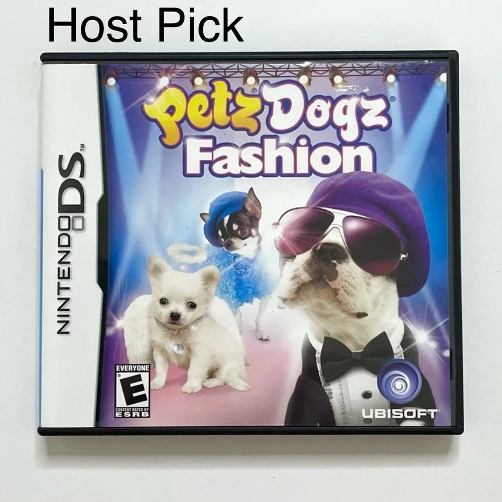 Nintendo DS Petz Dogs Fashion Game Dress Up Chihuahua Frenchie Training Fun Kids